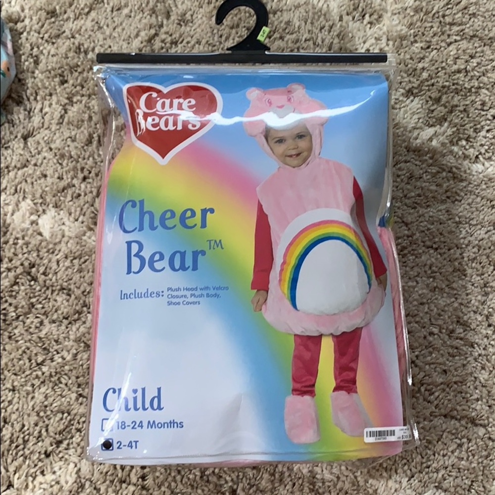 Child Cheer Bear Costume BNWT
